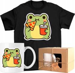  Bögre szett Póló Béka Kedves Gyerek Pizza 9 Kész Ajándék 128 (AP54.127.128)