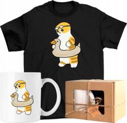  Bögre szett Póló Cica Vicces Mém 2 Kész Ajándék Xs (AP45.66.XS)