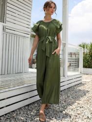 Shein Zöld Casual Overál, Size XL, poliészter