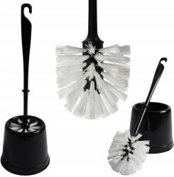 Rodeno Wc Kefe Fekete Fürdőszobai Tartóval Strapabíró Stílusos (ROD2724)