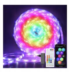  Intelligens Led szalag 10m Vízálló Színváltó Távirányító Alkalmazás (5908453116222)