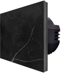 Luxion Intrerupator Triplu cu Touch din Marmura LUXION, 500W - culoare negru