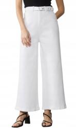 Anna Field Fehér Farmer Harangok Retro Pamut Övvel 34 Kwj