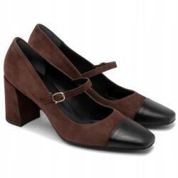Ryłko Női bőr szíjas cipő Ryłko 7Z202_A4 _3TWF bőr barna MÉRET. 36 (5905032658005)