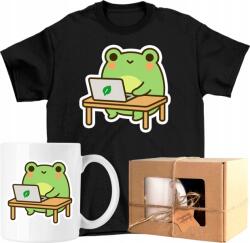  Bögre szett Póló Béka Kedves Gyerek Munka 5 Kész Ajándék 128 (AP54.128.128)