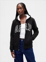 GAP Топъл суитшърт Logo Sherpa GAP GAP | Cheren | ЖЕНИ | XS