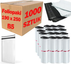 PAKO Futártasakok 250x190 mm Csomagoláshoz B5 Fehér 1000 db