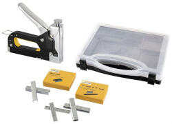 Fieldmann kézi tűzőgép szett kofferben 1500db kapoccsal FDN 3001 (50004087) - jooszerszam