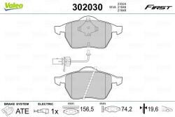 VALEO Set placute frana VALEO 302030 (302030)