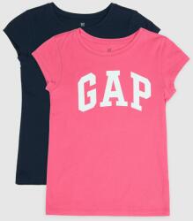 GAP Детска тениска с лого, 2 броя GAP GAP | Mnogotsveten | Момичешки | XS