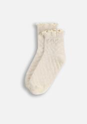 Coccodrillo Gyerek ekrü zokni lányoknak fodros 036/039 Coccodrillo WC5 (5904986539545)
