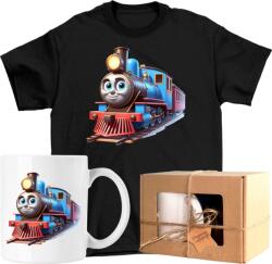  Bögre szett Póló Vonat Mese Színes 10 Kész Ajándék 152 (AP32.0420.152)