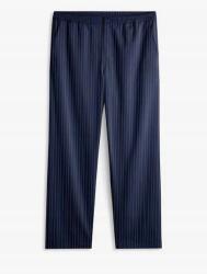 Bonprix 56-os Csíkos Férfi Nadrág, kék, poliészter, viszkóz