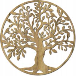 Fali fa dekoráció Életfa, 120 cm, Arany Tölgy (HDFK0206 120 cm Zlatý Dub)