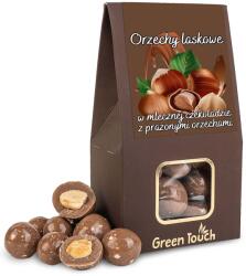 Green Touch Mogyoró tejcsokoládéban pörkölt dióval 100 g prémium (SŁOD_100)