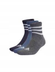 adidas Zokni adidas 3-Stripes párnázott sportzokni, közepes szárú (IP2637)