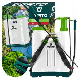 VERTO Háti Kézi Kerti Magasnyomású Permetező 3, 5 Bar 20L (15G508)