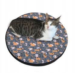 Bertoni Kutya-macska matrac kerek Arco Design Ring Grey Dogs átm. 55cm (LG38)