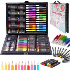 dodo Nagy Művészi Festőkészlet Ajándék Bőrönd 168 db-os