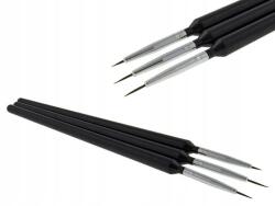 Leobert SunOne Körömdíszítő ecsetek 3db (14653)