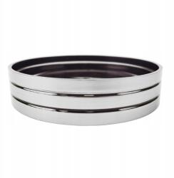 Rodeno Szabadon Álló Ezüst Szappantartó, Tartós, Modern, Stílusos, Fürdőszobába (10MYDMOD102SI)