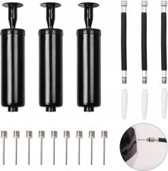  Kézilabda pumpa tűvel rugalmas tömlő szett 3db-os (X00169GSRB)