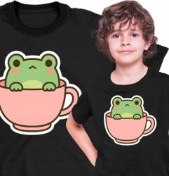  Gyerek Póló Béka Kedves Gyerek Kávé15 Fekete 152 (AP54.125.152)