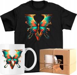  Bögre szett Póló Betű Pillangó Névre szóló Színes 4 Kész Ajándék Xs (AP17.013.XS)