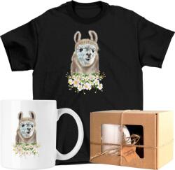  Bögre szett Póló Alpaka Kedves Gyerek 3 Kész Ajándék 104 (AP45.3.104)