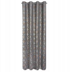 Eurofirany Areta 140x250 Eurofirany acél/ezüst készfüggöny (390156)