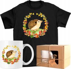  Bögre szett Póló Sündisznó Kedves Virágok 3 Kész Ajándék 128 (AP45.42.128)