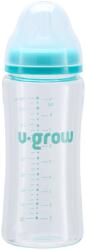 U-Grow Pachet Biberon de sticla 260ml + Tentine 2 bucati, U-Grow