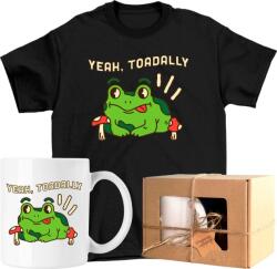  Bögre szett Póló béka mém béka vicces 2 Kész Ajándék 140 (AP45.238.140)