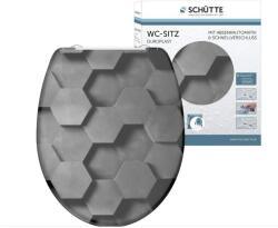 SCHÜTTE Szabadon álló WC-ülőke Schütte 82392 Kemény duroplast No. 15 (4008431823928)