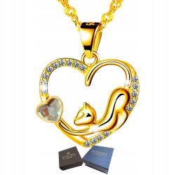 Mennica Świdnicka Arany Nyaklánc Ezüst 925 Szív Macska Ajándék Női Ékszerek