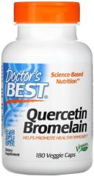 Doctor's Best Quercetin Bromelain, 180 капсули, Doctor's Best