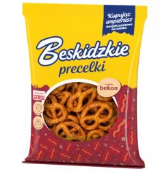 Aksam Beskidzkie bacon ízű perec 120g (5907029012951)