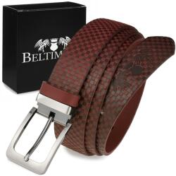 Beltimore Öv Férfi Bőr Nadrág Sakktábla Rács (E_11_95)