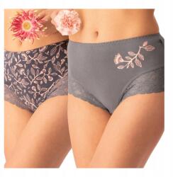 Key Női alsónadrág Bugyi Pamut Magas derekú Csipke 2db Lpf 545 Key XL (majtki damskie bawełniane maxi zestaw)
