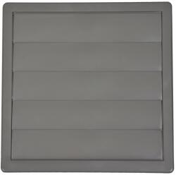 airRoxy Szellőzőrács 17x17 Fi 150 redőnnyel szürke (02-302)