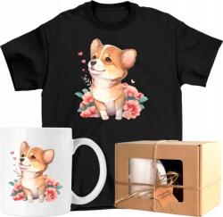  Bögre szett Póló Kutya Virágok Kedves 6 Kész Ajándék 116 (AP45.157.116)