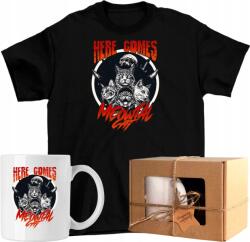  Póló szett Cica bögre cica metal black heavy trash rock 7 Kész Preze