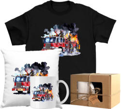  Nagy Póló Bögre Tűzoltó szett 01 152 Ajándék (R7.001.152)