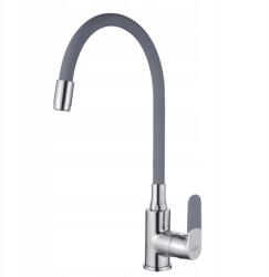 INVENA Flex konyhai mosogató csaptelep mosogató Hajlítható Rugalmas Kifolyócső Szürke (BZ-32-L05-C)