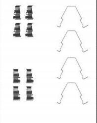 Quick Brake Kia Shuma Fékbetét Szerelő Készlet 97-