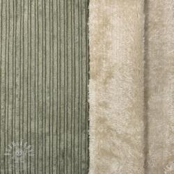  Kordbársony Cofur fleece camo green