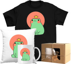  Nagy szett Póló Bögre béka mém vicces 3 104 Ajándék (J22C.013.104)