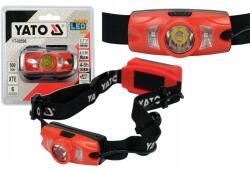 TOYA Zseblámpa Állítható Fejlámpa 500lm IP44 3, 7V 1000mAh Yato YT-08596 (YT-08596)