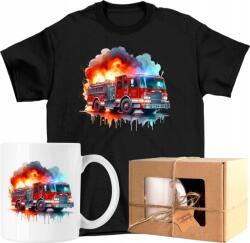  Bögre szett Póló Tűzoltóautó Őrség 10 Kész Ajándék 140 (AP32.0651.140)