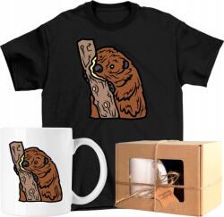  Bögre szett Póló Bober Vicces Mém 2 Kész Ajándék 140 (AP45.10.140)